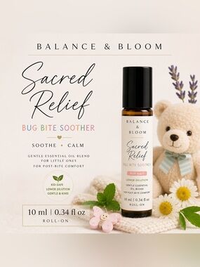 Bug Bite Soother | Children’s Natural Essential Oil Roll-On | 10ml